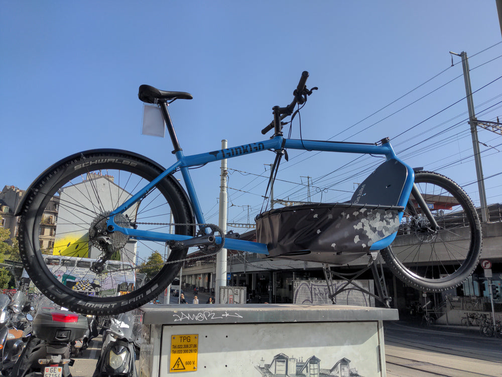GinkGo V.2023 - Cargo Bike - Shimano XT - Light Blue